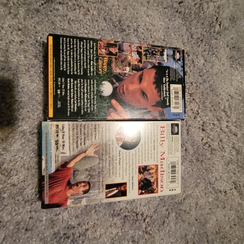 Adam Sandler VHS Movie Set - Picture 3 of 4